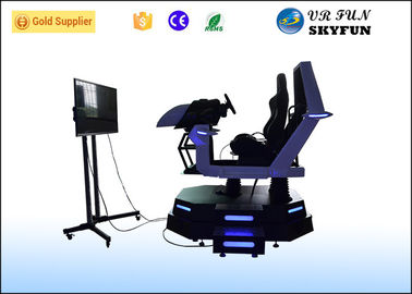9D-Sitze- laufender Stuhl VR, der Simulator keine Geräusche mit freien Auto-Spielen läuft