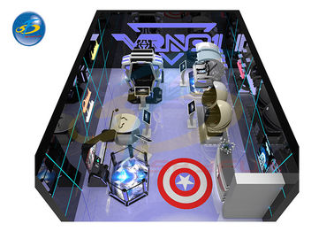 Simulator-Säulengang-Raum Game Center der Kleinbetrieb-virtuellen Realität des Freizeitpark-9D VR